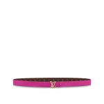 Louis Vuitton M0703X Pink LV Iconic 20mm Reversible Belt - Image 3