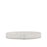 Louis Vuitton M0158U White LV Initiales 40mm Reversible Belt - Image 4