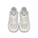 Louis Vuitton LV Run 55 Sneaker Monogram denim Beige 1ABHR7 - Image 4