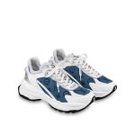 Louis Vuitton LV Run 55 Sneaker Monogram denim Blue 1ABHQR - Image 3