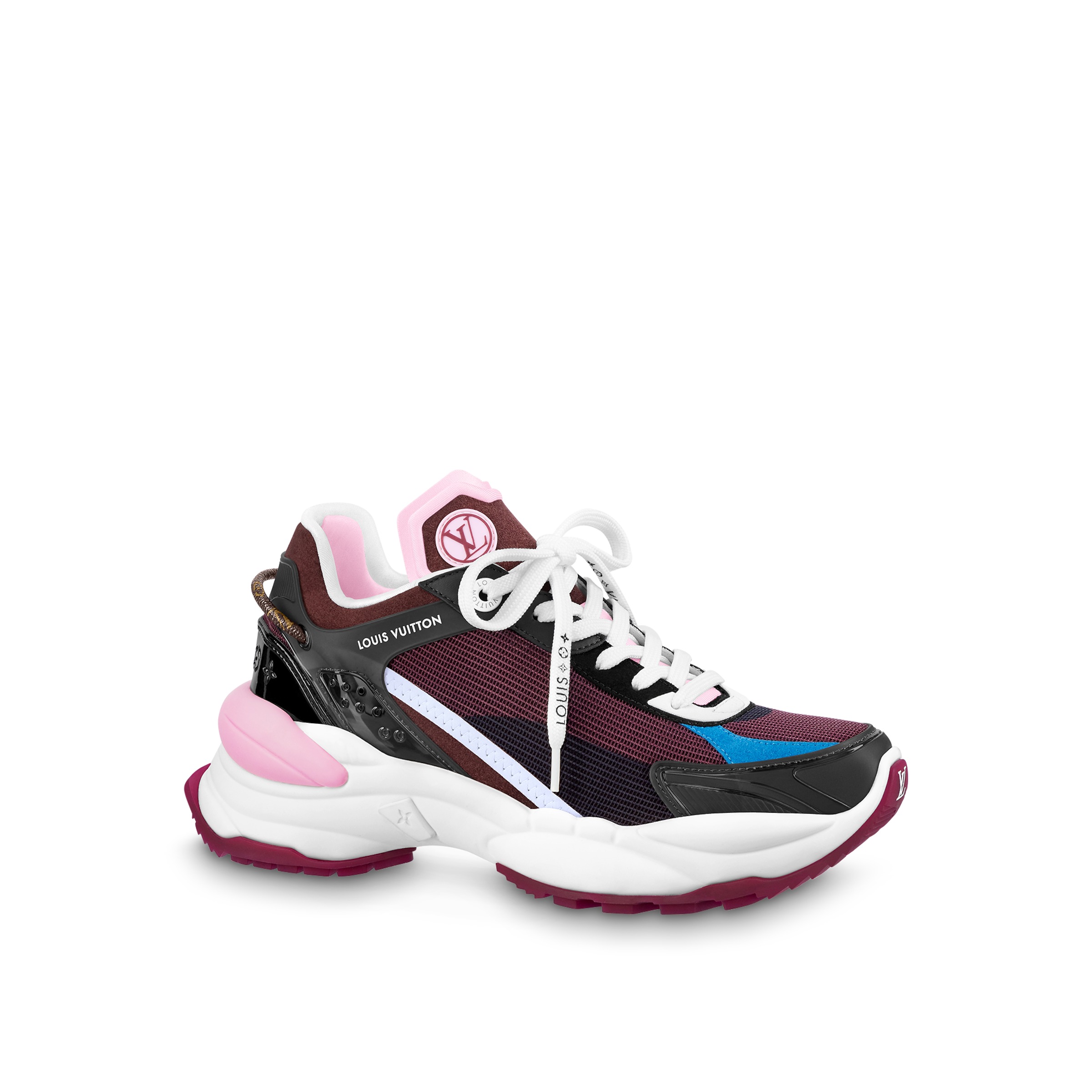 louis-vuitton-lv-run-55-sneaker-monogram-flower-bordeaux-red-1a9h59.jpg Louis Vuitton LV Run 55 Sneaker Monogram Flower Bordeaux Red 1A9H59 - Image 1