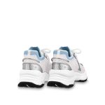 Louis Vuitton LV Run 55 Sneaker Monogram Flowers Blue 1ABVIR - Image 6