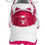 Louis Vuitton LV Run 55 Sneaker Monogram Flowers Pink 1AB3C8 - Image 5