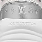 Louis Vuitton LV Run 55 Sneaker Monogram Flowers Pink 1ABVI8 - Image 6