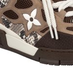 Louis Vuitton LV Skate Sneaker Since 54 Monogram Flowers Brown 1ABMG1 - Image 7