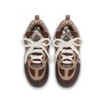 Louis Vuitton LV Skate Sneaker Since 54 Monogram Flowers Brown 1ABMG1 - Image 12