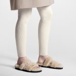 Louis Vuitton Flight Mode LV Sunset Comfort Flat Mule Natural 1AC70R - Image 2