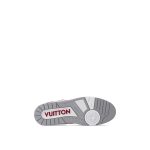 Louis Vuitton 1ADHT6 LV Trainer Sneaker Sari Red - Image 3
