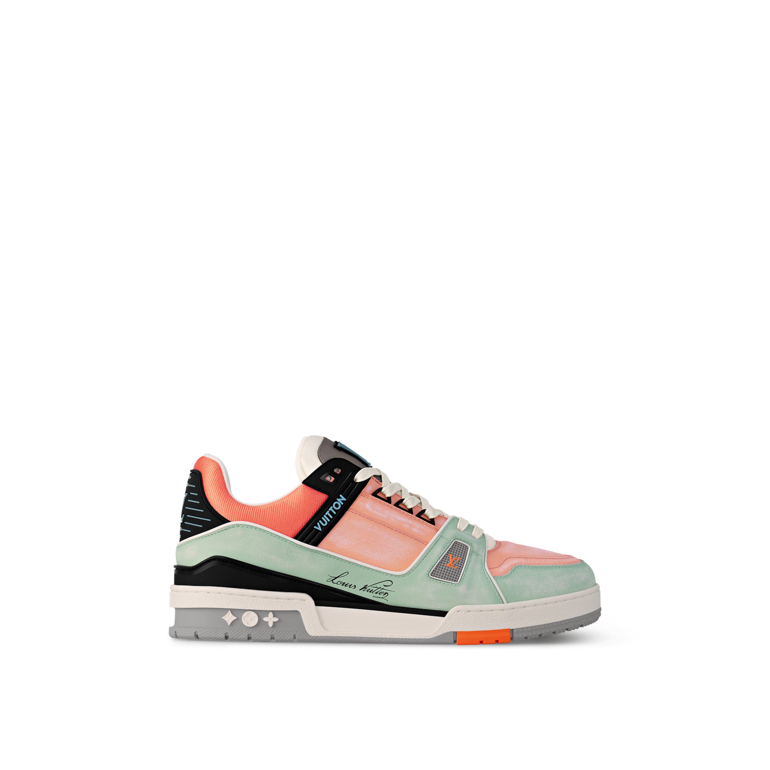 louis-vuitton-lv-trainer-sneaker-shoes-BQ9U2PPC11_PM2_Front_20view.jpg Louis Vuitton Cult LV Trainer Sneaker Orange 1ACEFX - Image 1