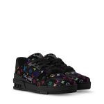 Louis Vuitton 1AJQCS LV x TM – LV Trainer Sneaker Black - Image 2