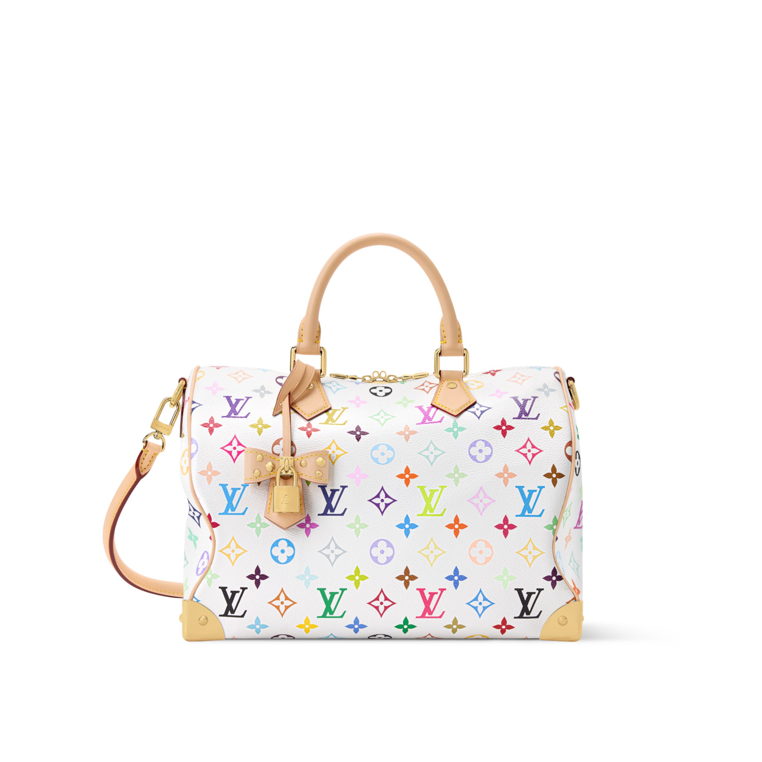 louis-vuitton-lv-x-tm-speedy-soft-30-M27789_PM2_Front-view.jpg Louis Vuitton M27789 LV x TM Speedy Soft 30 - Image 1