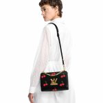 Louis Vuitton M14094 LV x TM Twist MM Black - Image 9