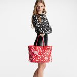 Louis Vuitton LV x YK Neverfull MM M46422 Rouge Blanc - Image 7