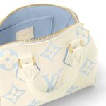 Louis Vuitton M46883 Speedy Bandoulière 20 Bicolor Monogram Empreinte Leather Blue - Image 2