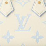 Louis Vuitton M46883 Speedy Bandoulière 20 Bicolor Monogram Empreinte Leather Blue - Image 4