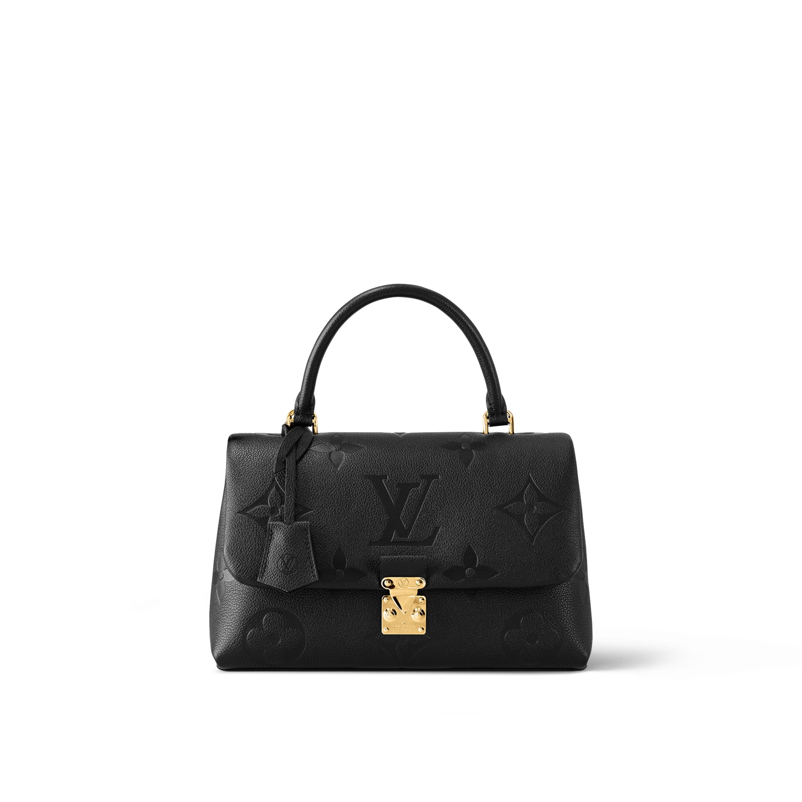 louis-vuitton-madeleine-mm-M45976_PM2_Front_20view.jpg Louis Vuitton M45976 Madeleine MM Black - Image 1