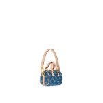 Louis Vuitton M01701 Micro Speedy Bag Charm Denim Blue - Image 2