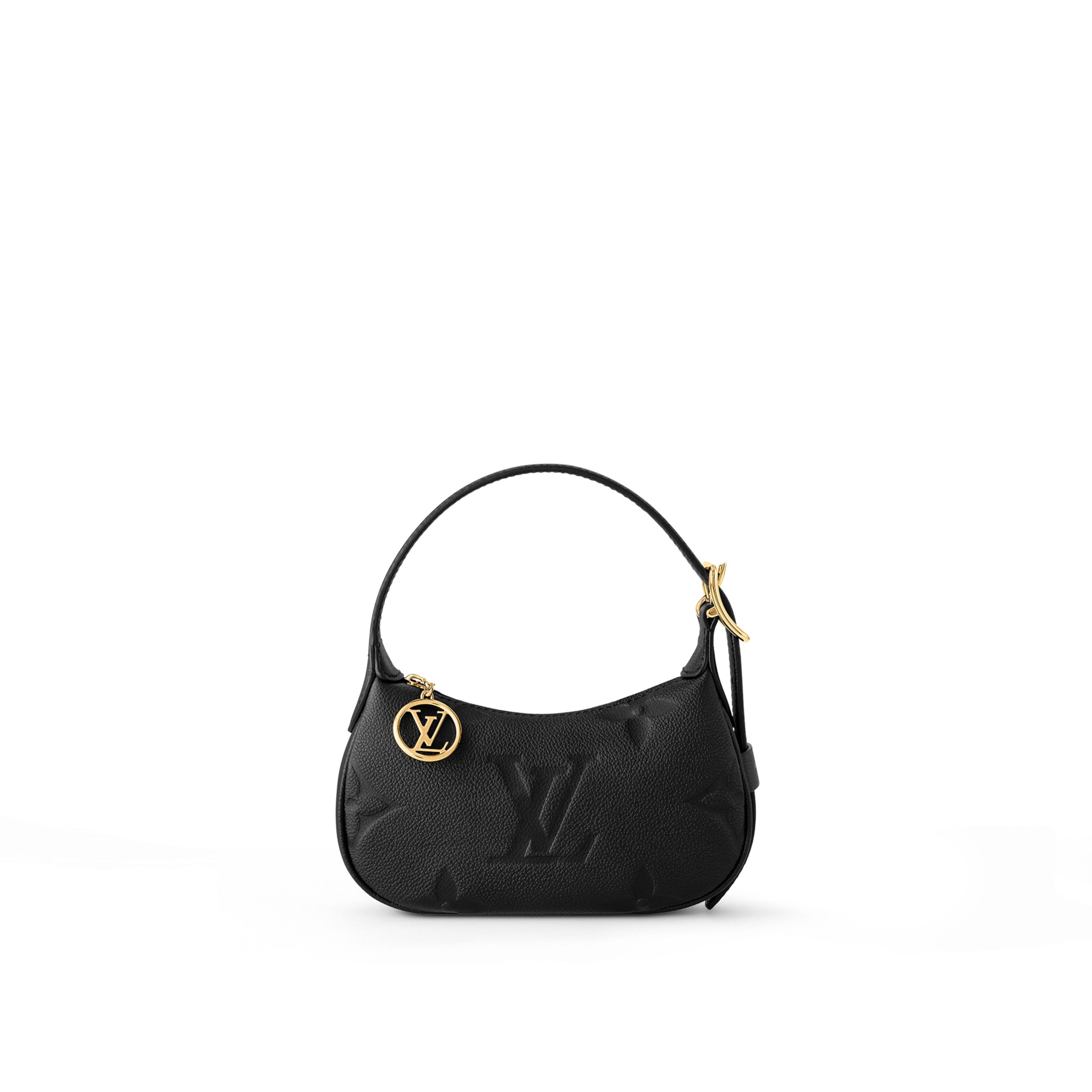 louis-vuitton-mini-moon-monogram-empreinte-leather-small-leather-goods-M82391_PM2_Front_20view.jpg Louis Vuitton M82391 Mini Moon Black - Image 1