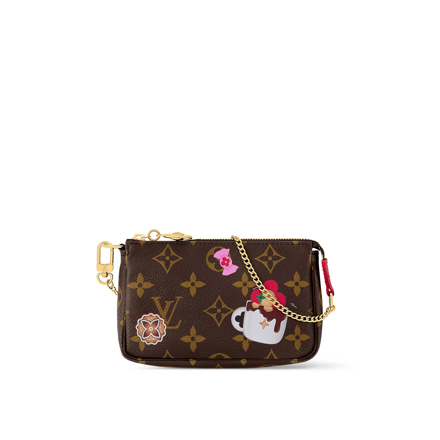 louis-vuitton-mini-pochette-accessoires-M12205_PM2_Front-view.jpg Louis Vuitton M12205 EARLY ACCESS Mini Pochette Accessoires Candy Red - Image 1