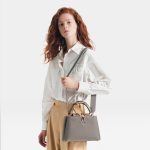 Louis Vuitton N82068 Capucines BB Steeple Gray - Image 5
