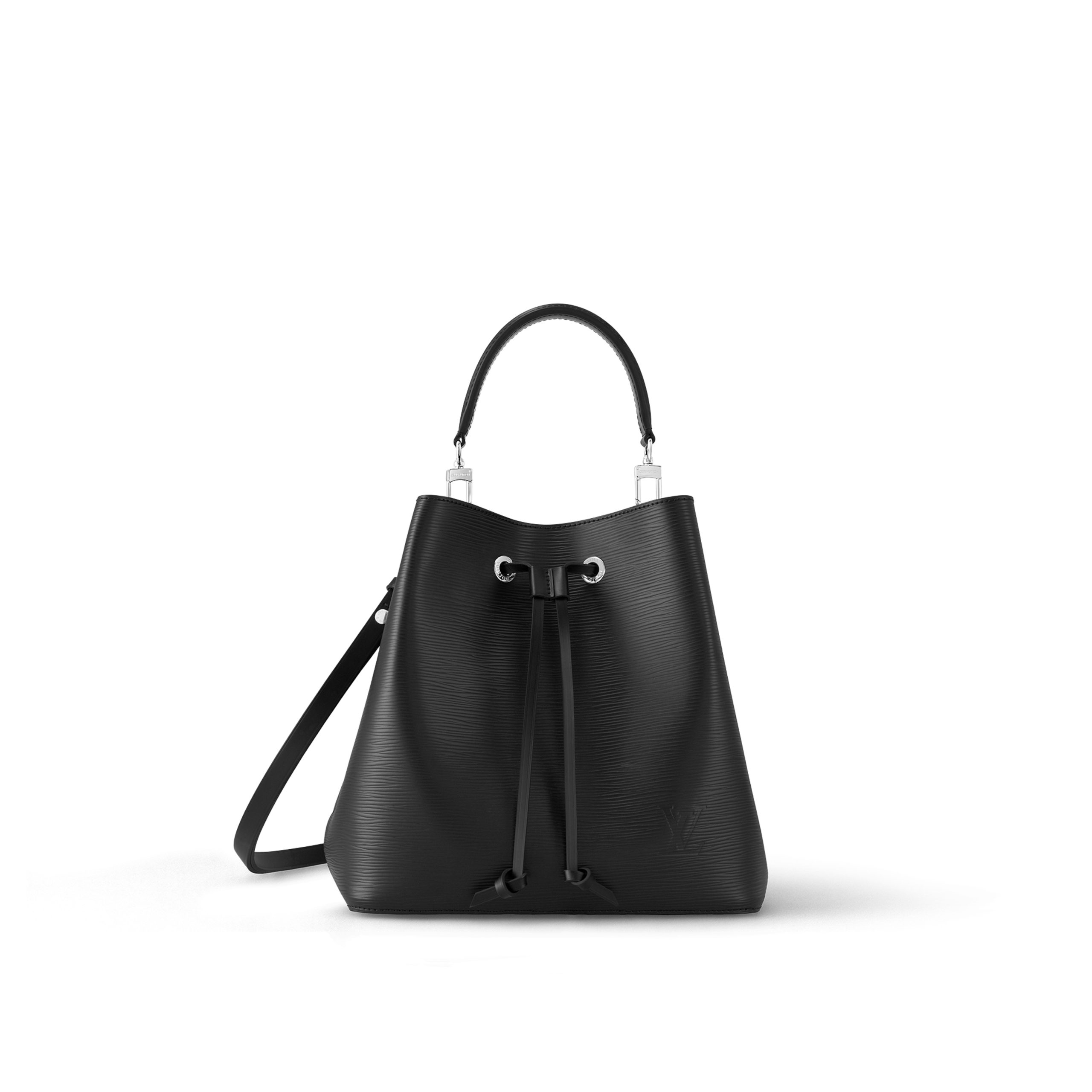 louis-vuitton-n_C3_A9ono_C3_A9-mm-epi-leather-handbags-M54366_PM2_Front_20view.jpg Louis Vuitton Néonoé MM Epi Leather Black M54366 - Image 1