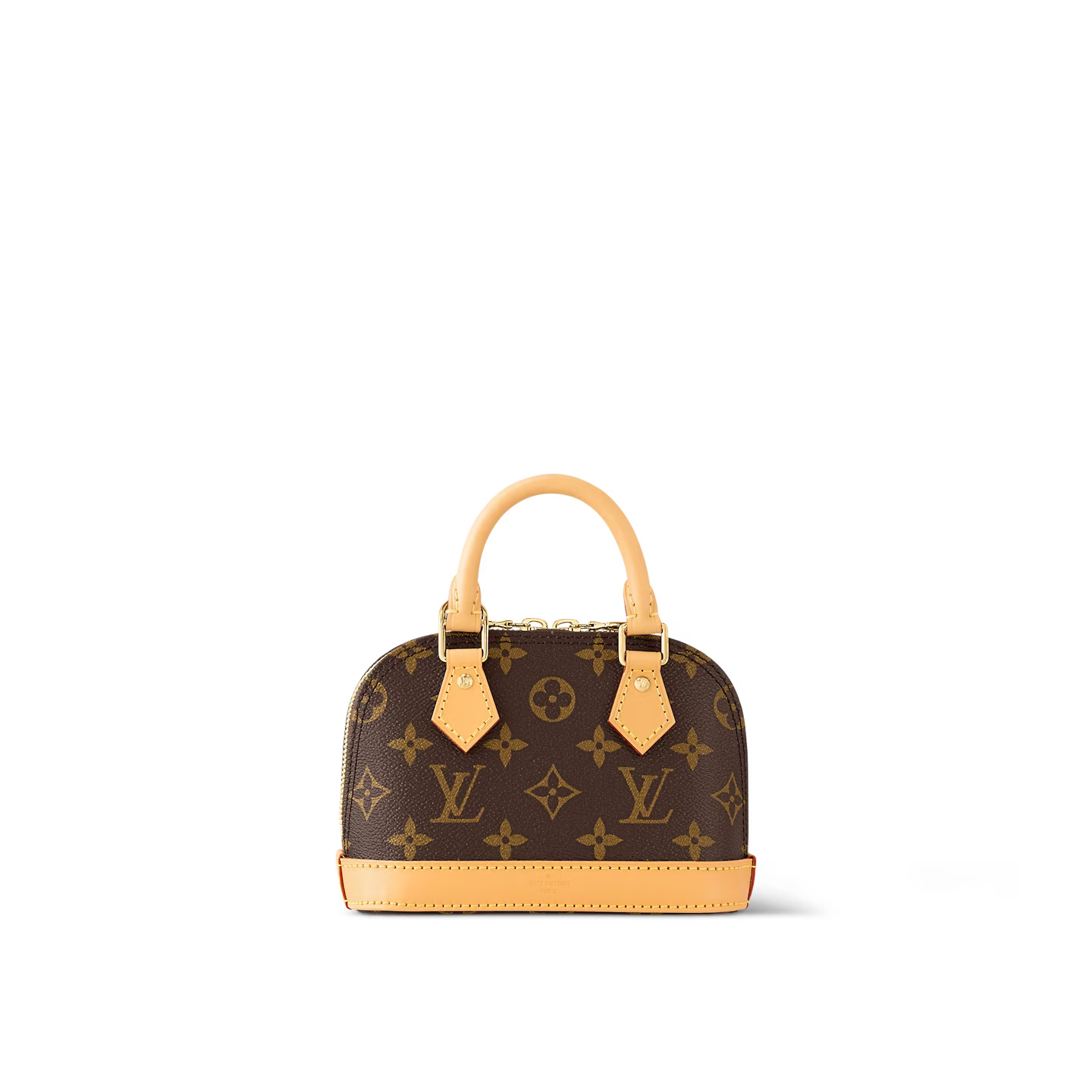 louis-vuitton-nano-alma-monogram-small-leather-goods-M82717_PM2_Front-view.jpg Louis Vuitton Monogram coated canvas M82717 Nano Alma - Image 1