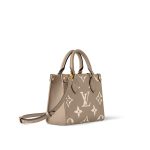 Louis Vuitton M47054 OnTheGo BB Dove Gray/Cream - Image 3