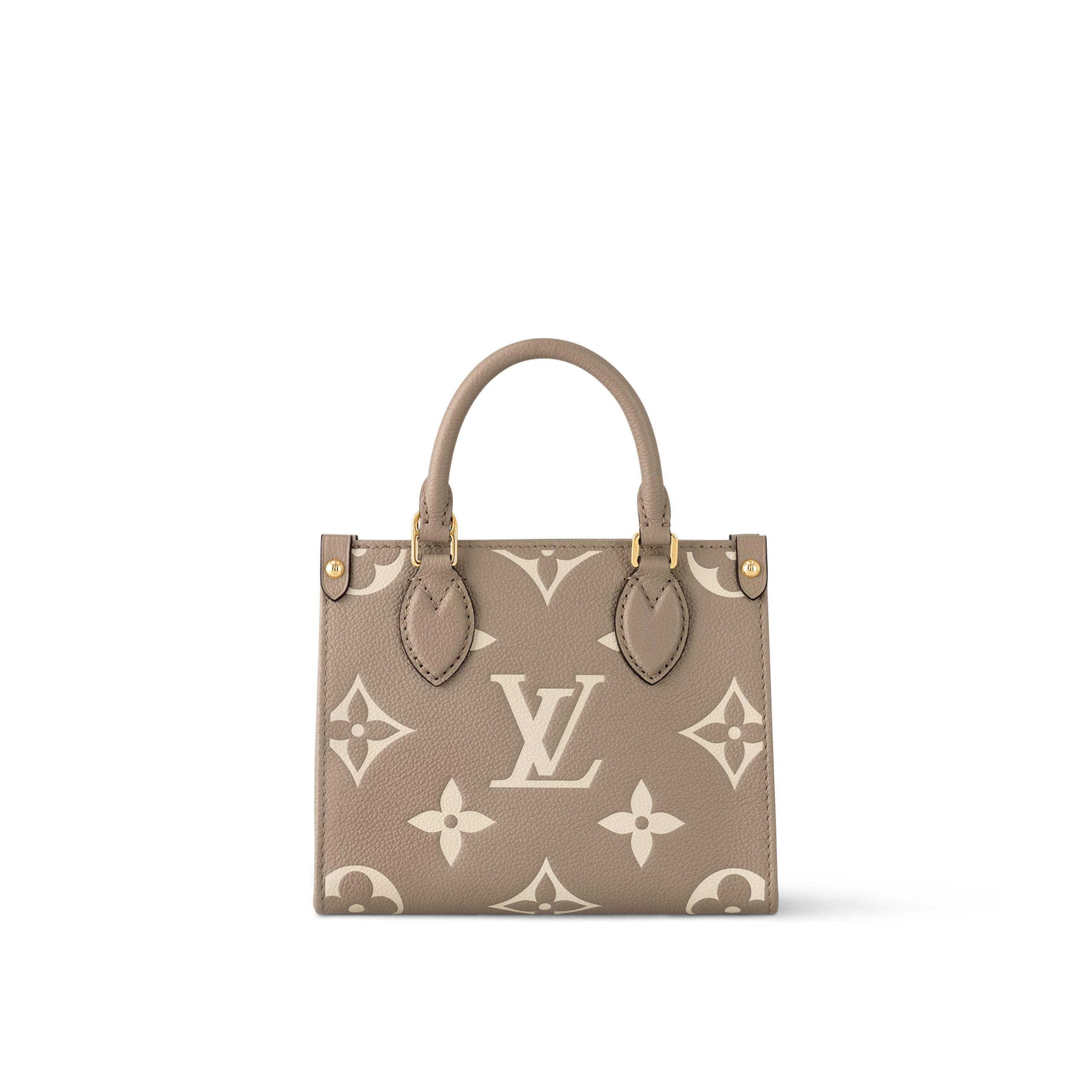 louis-vuitton-onthego-bb-M47054_PM2_Front_20view.jpg Louis Vuitton M47054 OnTheGo BB Dove Gray/Cream - Image 1