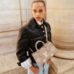 Louis Vuitton M23641 OnTheGo East West Dove/Cream Bicolor Monogram Empreinte Leather - Image 2