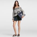 Louis Vuitton M24834 OnTheGo MM Navy Blue - Image 7