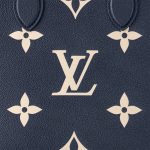 Louis Vuitton M47084 OnTheGo MM Navy Blue/Cream - Image 7