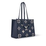 Louis Vuitton M47084 OnTheGo MM Navy Blue/Cream - Image 3
