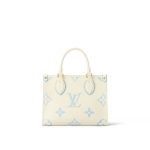 Louis Vuitton M46833 OnTheGo PM Latte/Candy Blue - Image 7