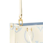 Louis Vuitton M46833 OnTheGo PM Latte/Candy Blue - Image 3
