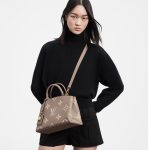 Louis Vuitton Bicolor Monogram Empreinte Leather M58914 Petit Palais - Image 3