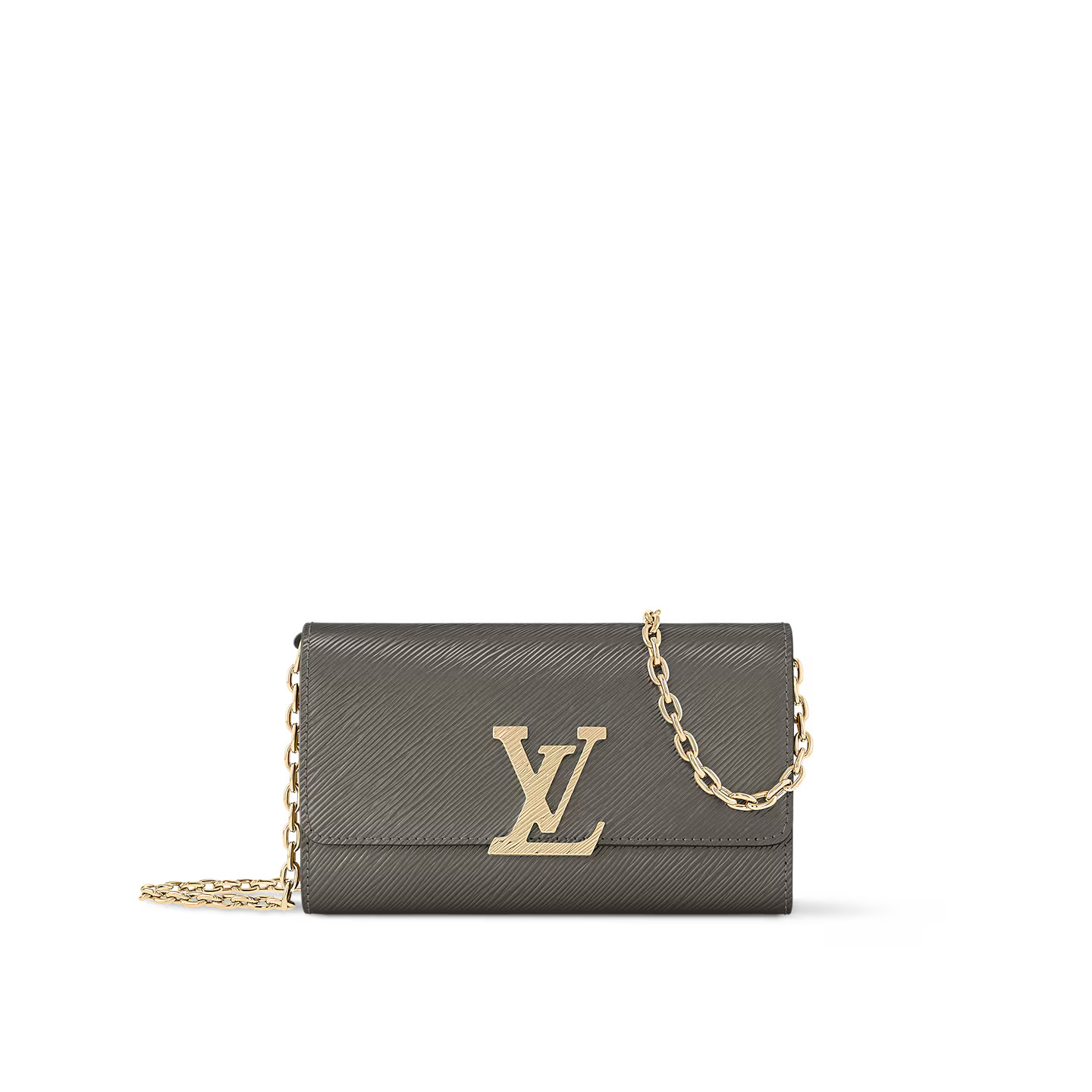 louis-vuitton-pochette-louise-M12788_PM2_Front-view.jpg Louis Vuitton M12788 Pochette Louise Gun metal - Image 1