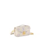 Louis Vuitton M23940 Pochette Métis East West Latte/Bubble Tea - Image 4