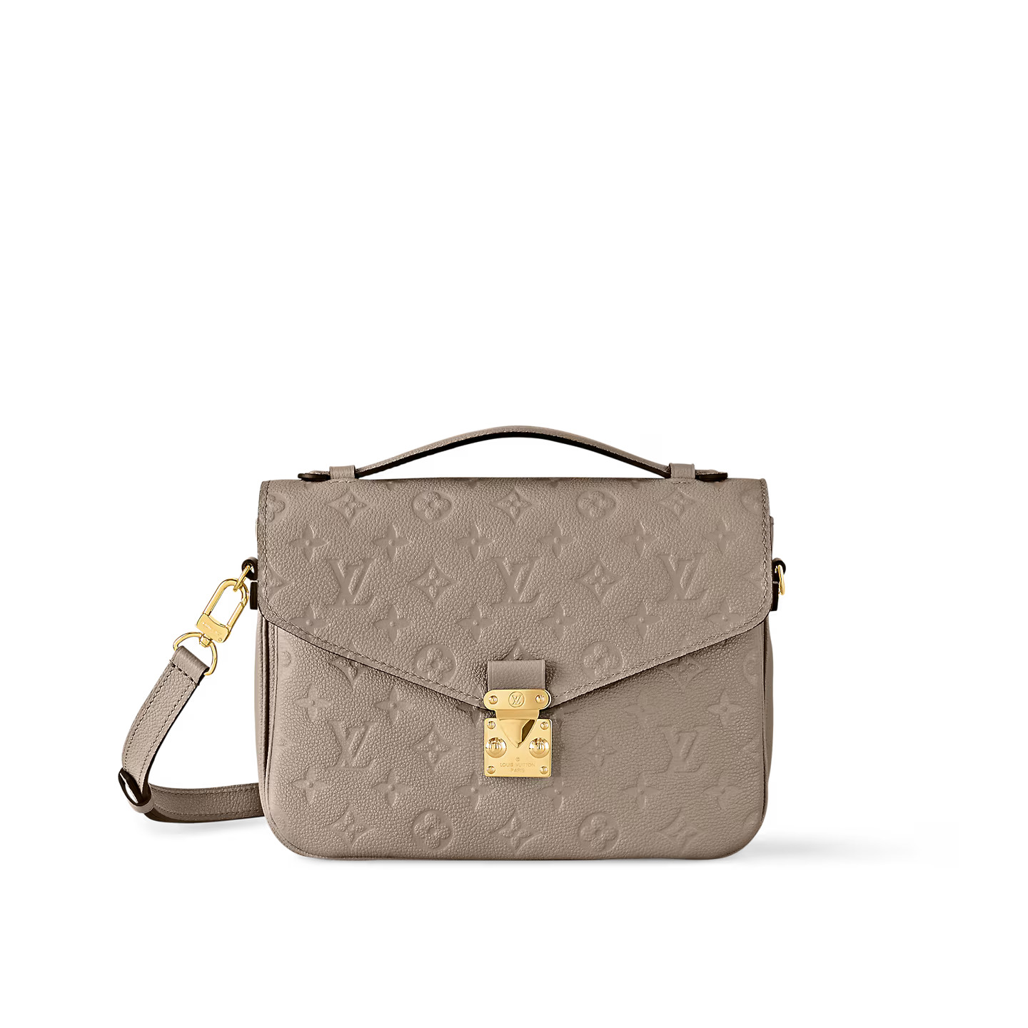 louis-vuitton-pochette-metis-M44881_PM2_Front-view.jpg Louis Vuitton Tourterelle Grey M44881 Pochette Métis - Image 1