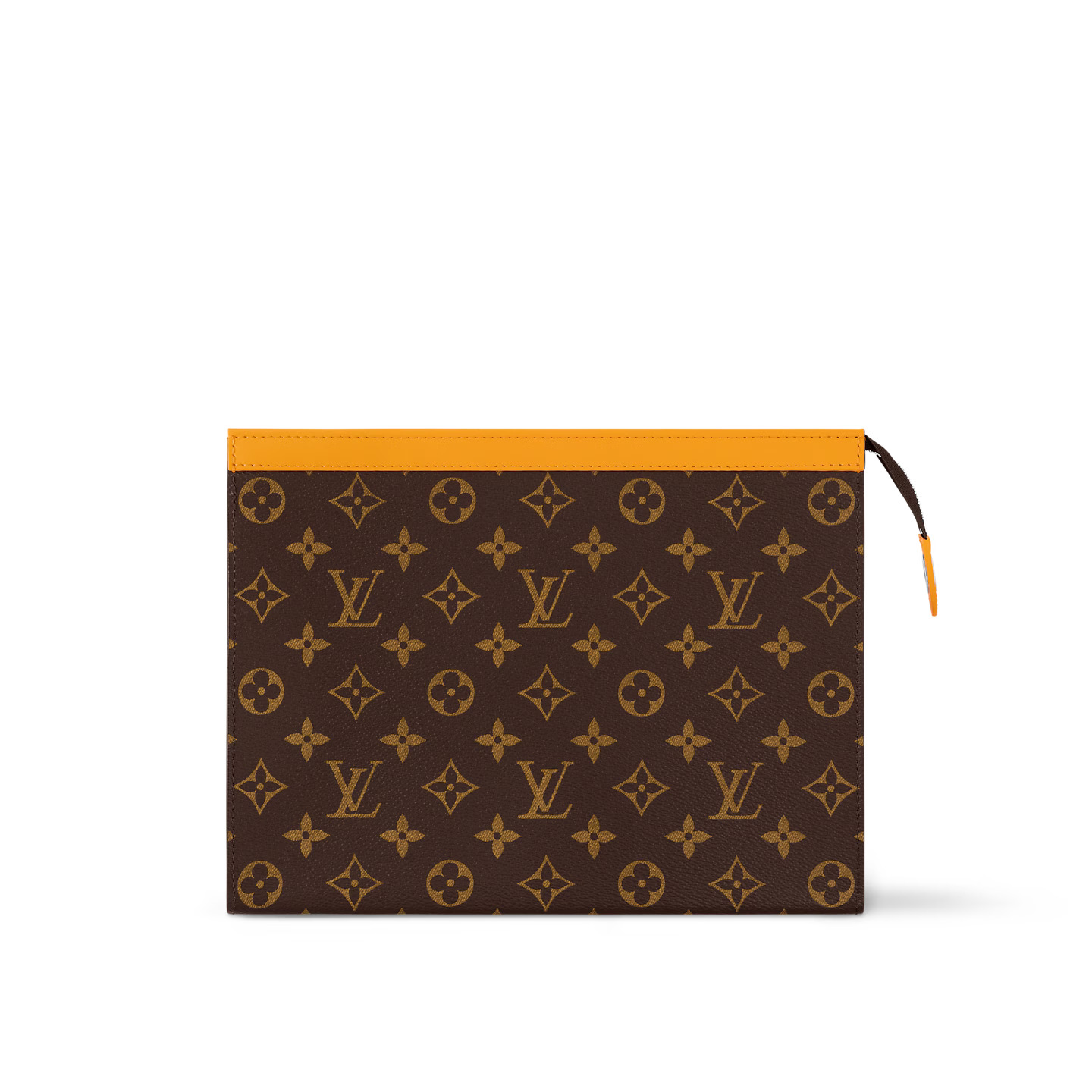 louis-vuitton-pochette-voyage-mm-M12820_PM2_Front-view.jpg Louis Vuitton M12820 Pochette Voyage MM Safran Yellow - Image 1