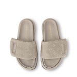 Louis Vuitton 1ACJ01 Pool Pillow Flat Comfort Mule Beige - Image 4