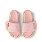Louis Vuitton 1AGUZD Pool Pillow Flat Comfort Mule Pink - Image 3