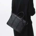 Louis Vuitton M46457 Porte-Documents Voyage PM Black - Image 8