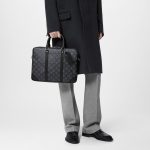 Louis Vuitton M46457 Porte-Documents Voyage PM Black - Image 4