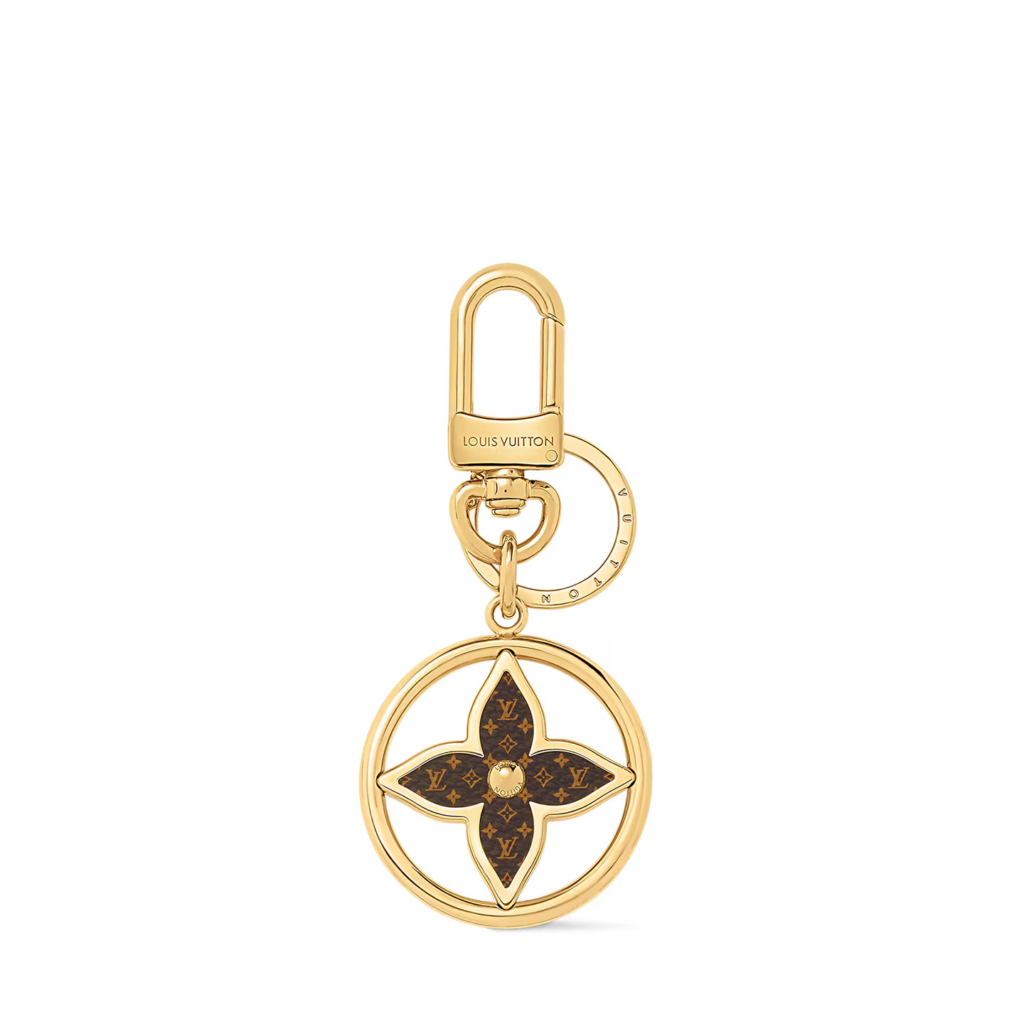 louis-vuitton-puzzle-flower-monogram-keyring-M01207_PM2_Front-view.jpg Louis Vuitton M01207 Puzzle Flower Monogram Keyring - Image 1