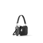 Louis Vuitton M21709 Side Trunk MM Black Fashion Leather - Image 3