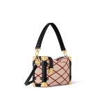 Louis Vuitton M24403 Side Trunk MM Malletage Beige/Red - Image 3