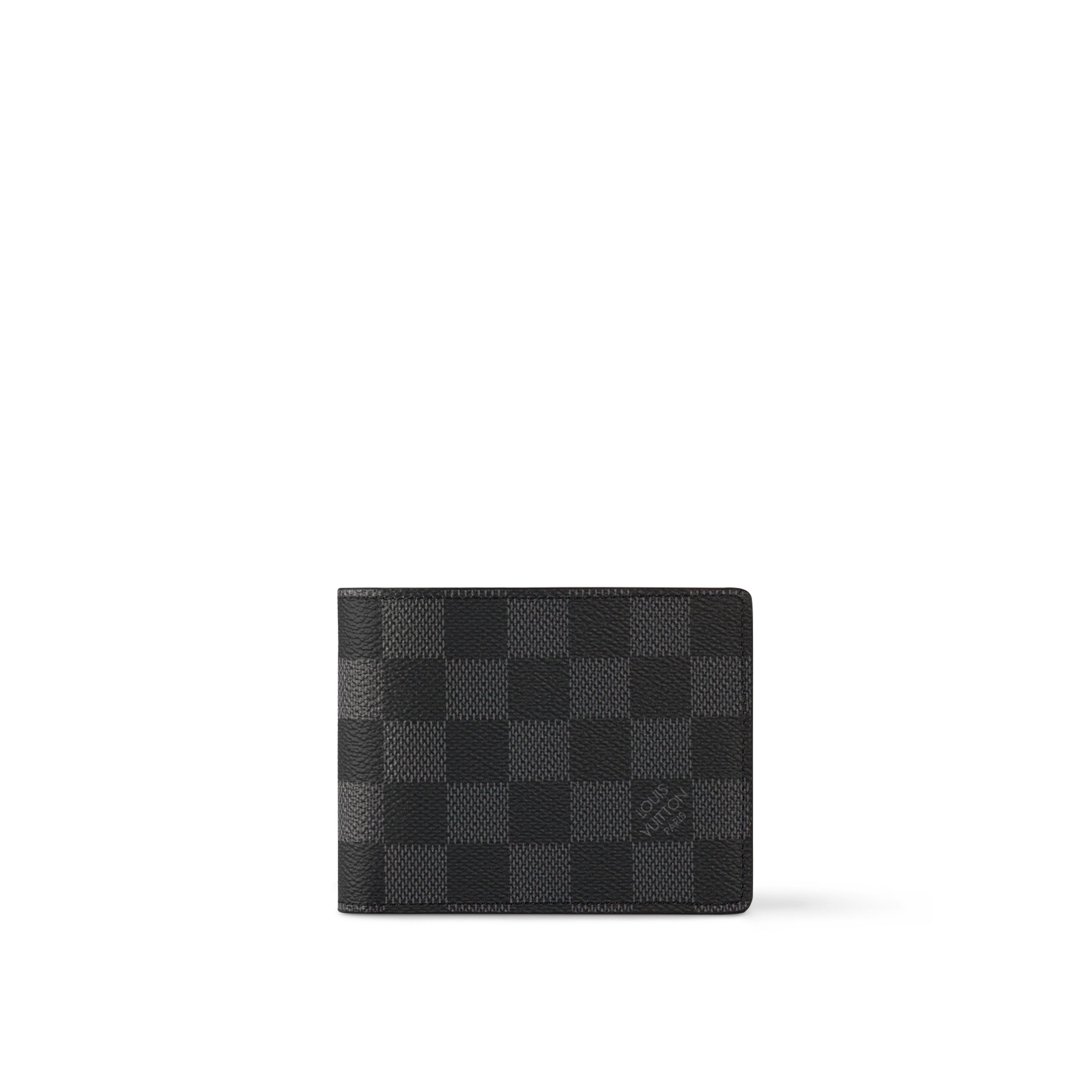 louis-vuitton-slender-wallet-damier-graphite-canvas-small-leather-goods-N63261_PM2_Front_20view.jpg Louis Vuitton N63261 Slender Wallet Damier Graphite Canvas - Image 1