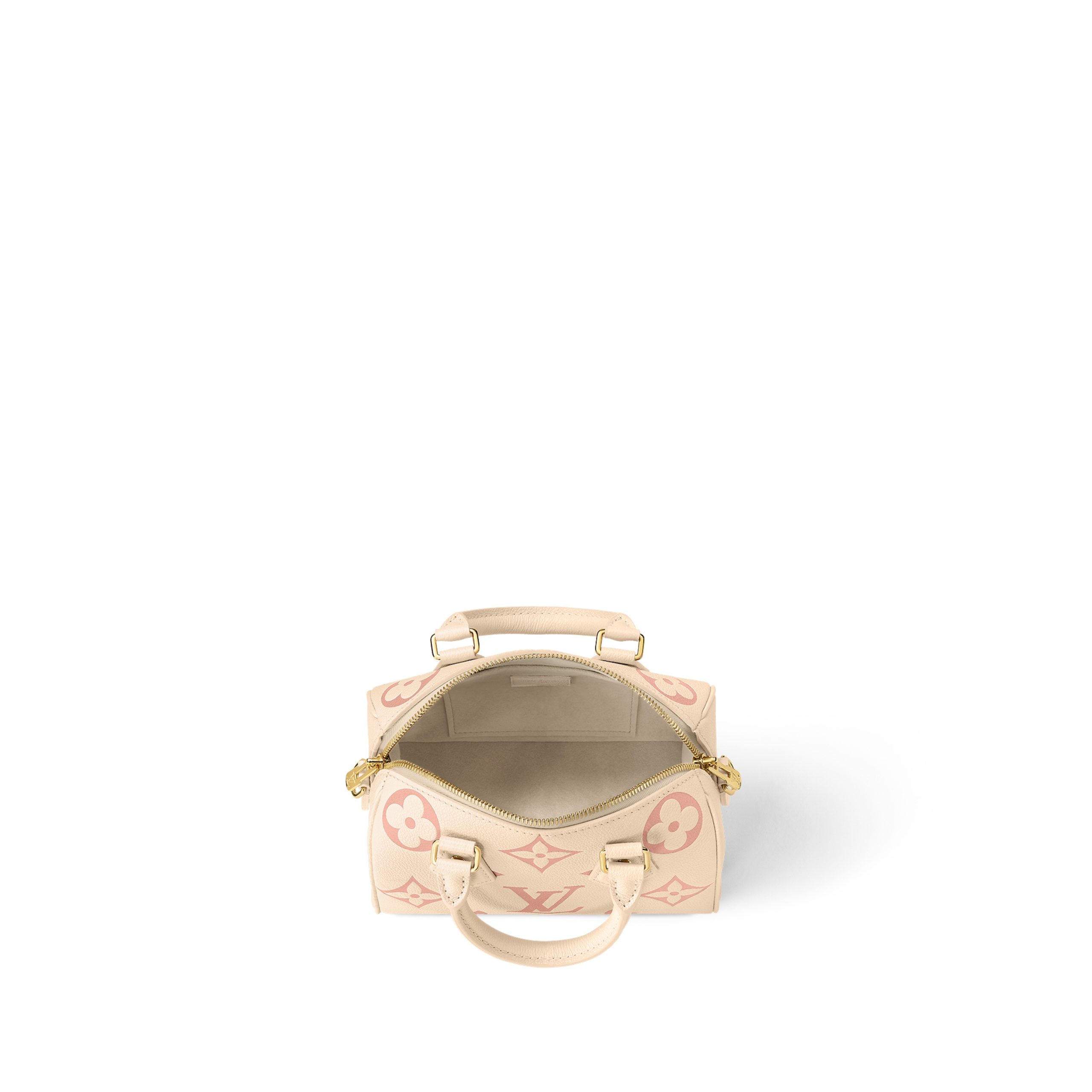 Louis Vuitton M46397 Speedy Bandoulière 20 Bicolor Monogram Empreinte Leather - Image 4
