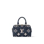 Louis Vuitton M47048 Speedy Bandoulière 20 Navy Blue/Cream - Image 6