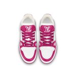 Louis Vuitton Trainer Sneaker Fuchsia 1ABOF2 - Image 4